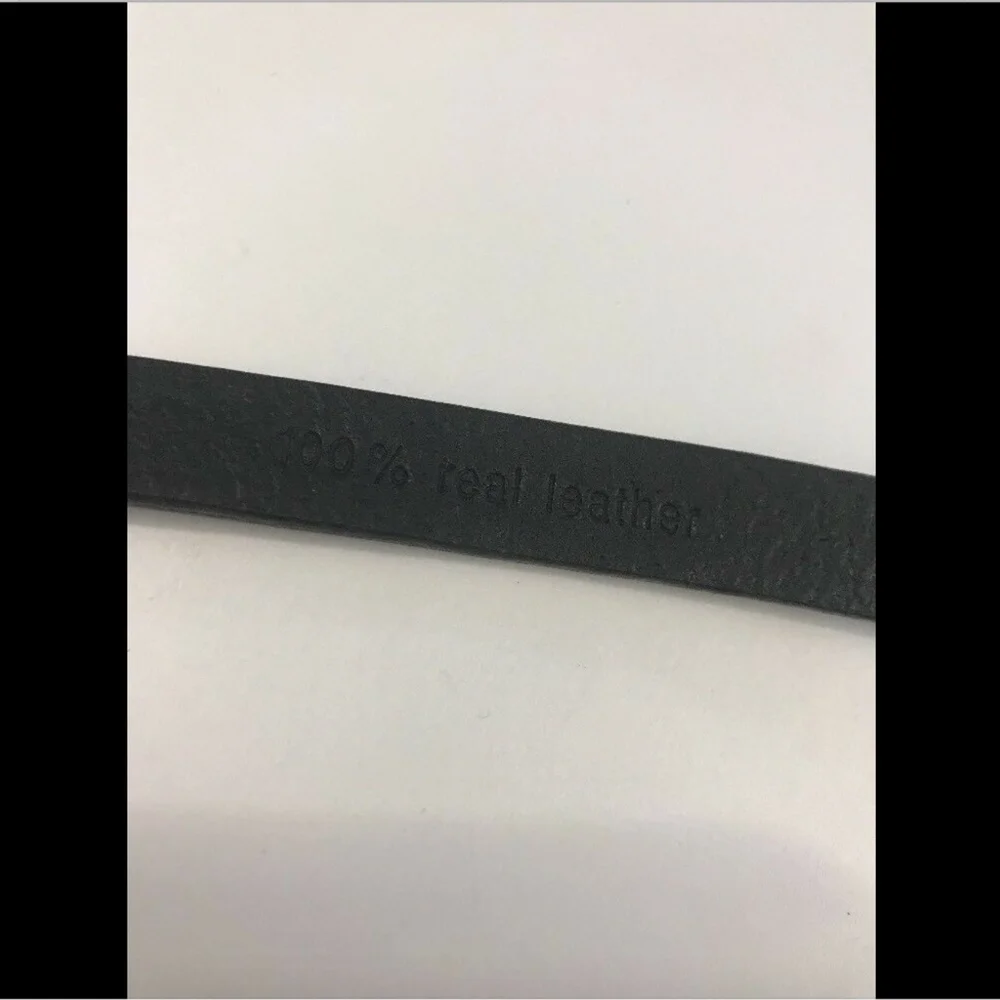 NWT Alice Olivia Genuine Leather Skinny Wrap belt‎